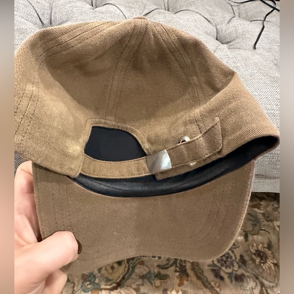 BALMAIN PARIS adjustable baseball cap in khaki - Picture 3 of 7